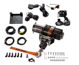 Kolpin Winch Kit - 3500 lb - Synthetic Rope - Team-Motorsports