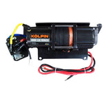 Polaris Ranger Kolpin Quick-Mount Winch 4500 lb Synthetic Rope - Team-Motorsports