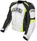 Speed and Strength Twist of Fate 3.0 Textile Jacket White/Hi-Vis Motorcycle - Team-Motorsports