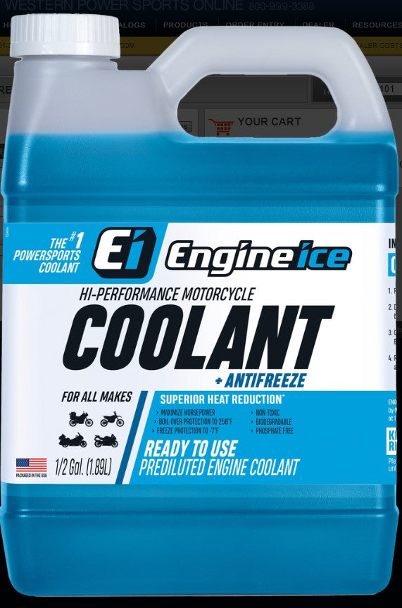ENGINE ICE HI-PERFORMANCE COOLANT 1/2 GAL - Team-Motorsports