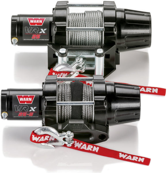 WARN VRX 25 WIRE ROPE WINCH WIRE OR SYNTHETIC - Team-Motorsports