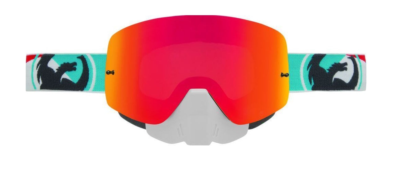 dragon nfxs mx goggles Dragon Nfxs Snow Goggles Red/Black Split W/Red Ion Lens